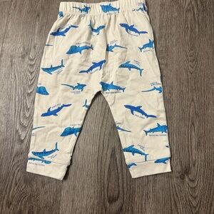 Old Navy Baby Pants with Blue Shark Pattern